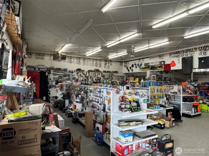 Interior of commercial space