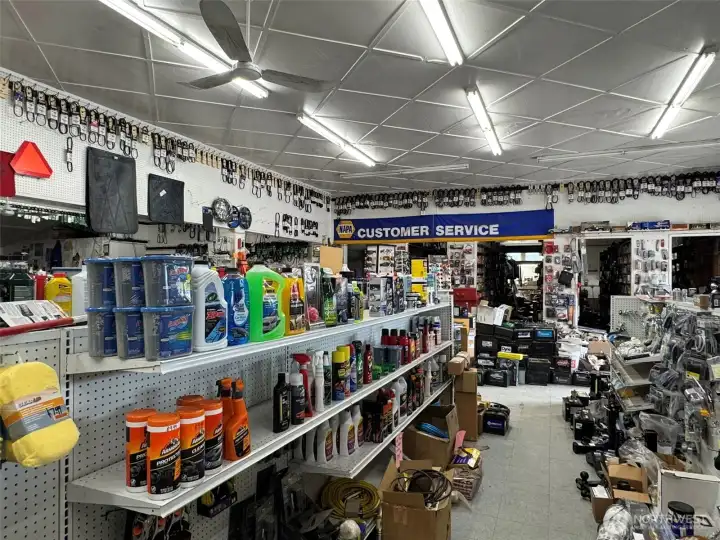 Interior of commercial space
