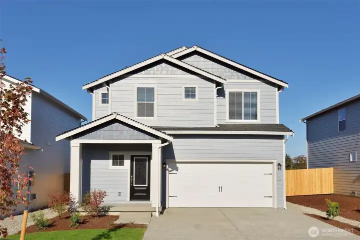Example of the Cypress floorplan to be located at 9733 Hay St SE