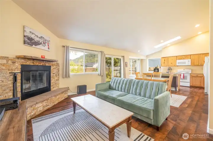 Open concept living