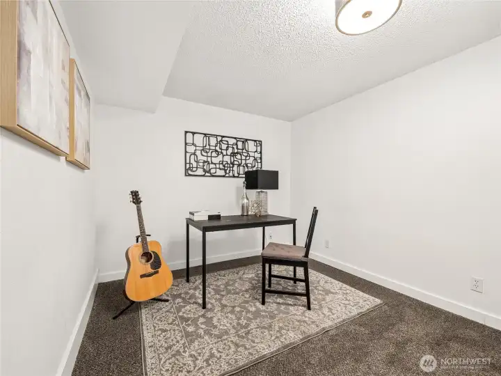 Office space downstairs.