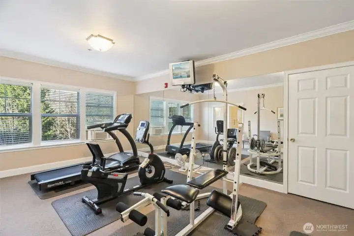 The Crest Exercise Room
