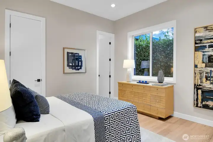 Main Level Bedroom with 3/4 Bathroom Ensuite