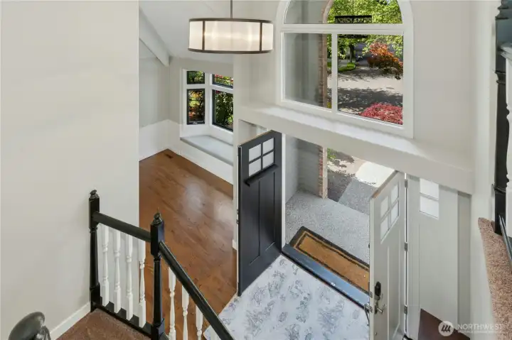 New double doors and stylish  details throughout.