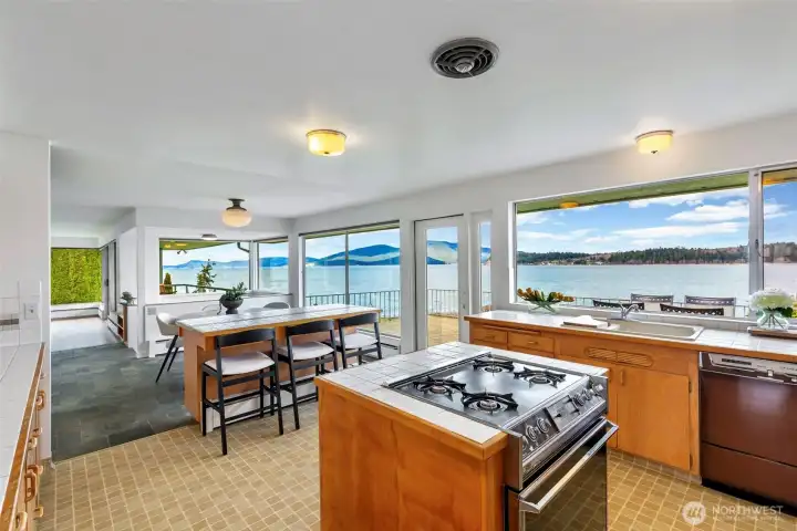 The spacious, well-laid-out kitchen is built for more than cooking — it’s a space that easily welcomes large meals, celebrations, and even catered events.