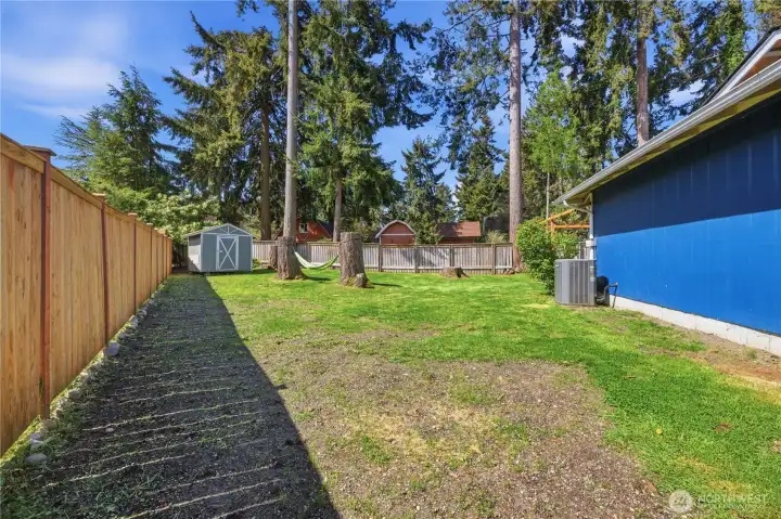 Double gate with room for your Boat and RV