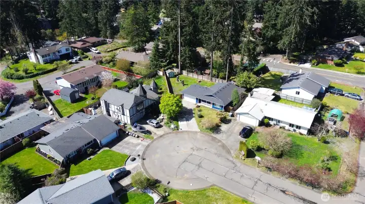 Located on a quiet Cul de sac