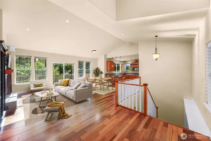 Virtually Staged  main floor