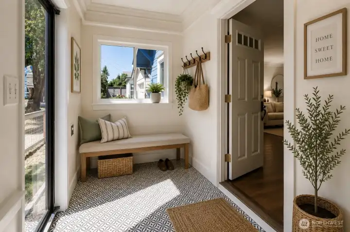 Mud Room - Virtual Staging Mud Room - Virtual Staging