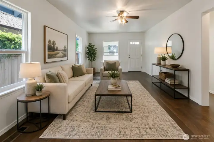 Living Room (Main Floor) - Virtual Staging Living Room (Main Floor) - Virtual Staging