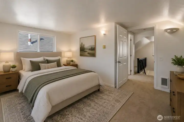 Primary Bedroom (2nd Floor) - Virtual Staging Primary Bedroom (2nd Floor) - Virtual Staging