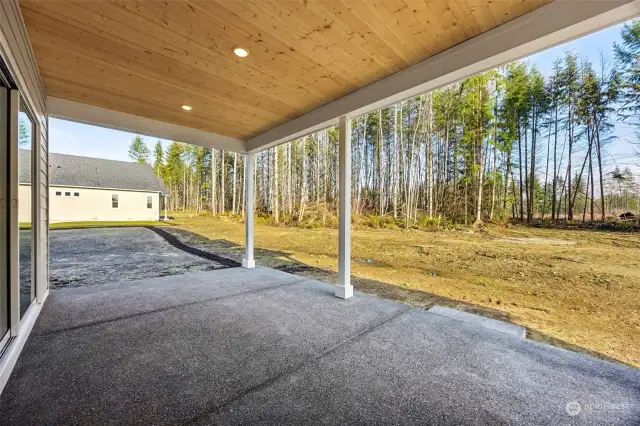 Covered Patio Space