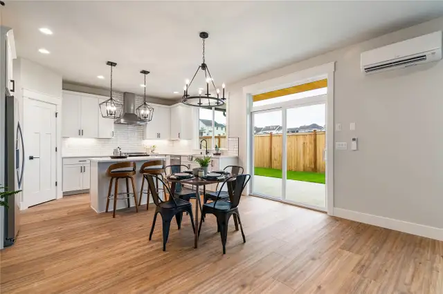 Photos are digitally staged, furniture not included.