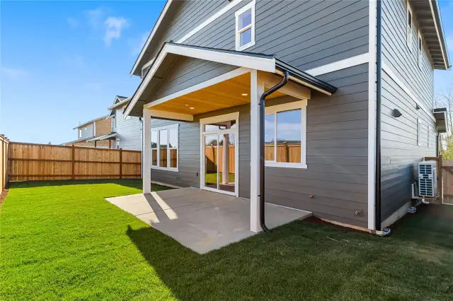 Backyard/Private Deck