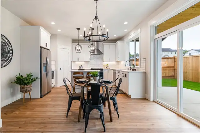 Photos are digitally staged, furniture not included.