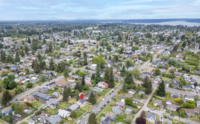 Centrally located, with easy access to shops, restaurants, and the highway.