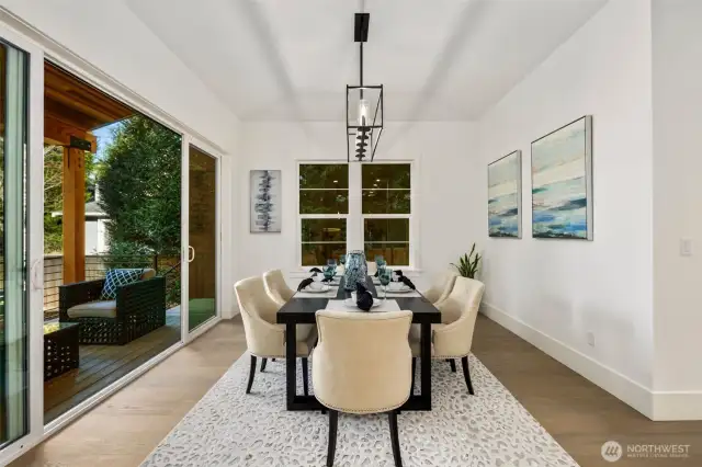 Private Dining Room Space.