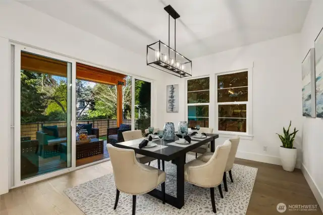 Private Dining Room Space.