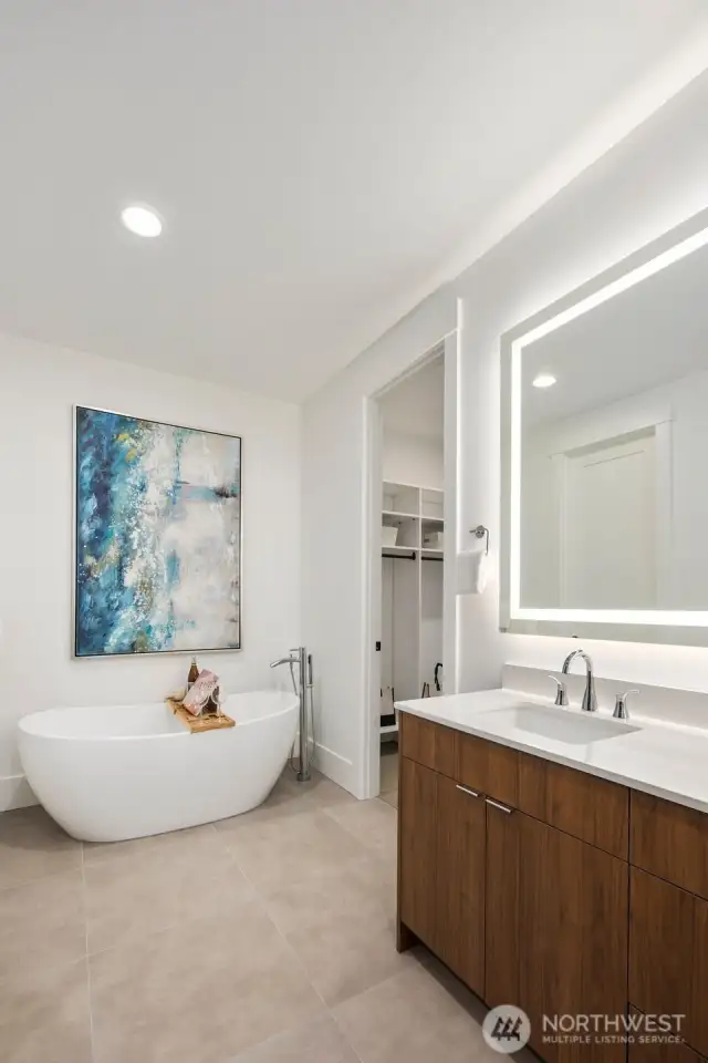 Soaker Tub.