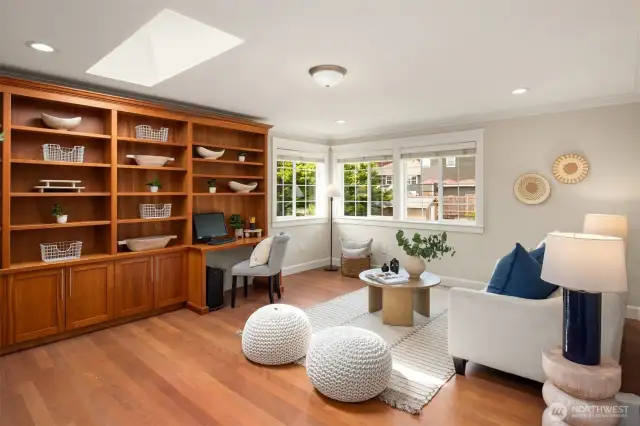 2nd floor office/library