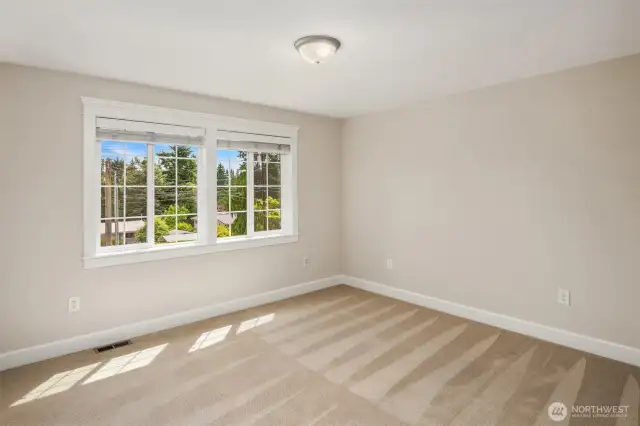 2nd floor bedroom with jack-in-jill bath