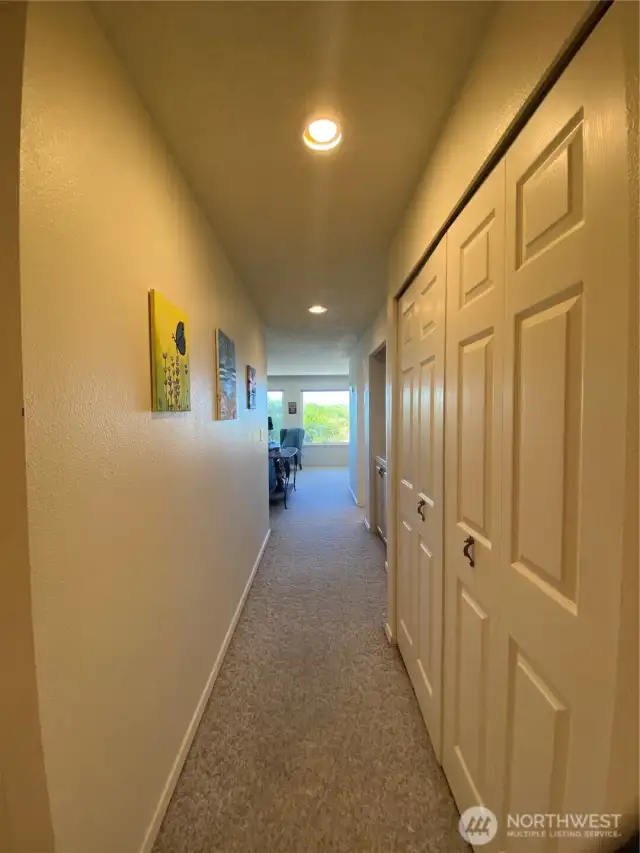 Going down the hall to main living area...