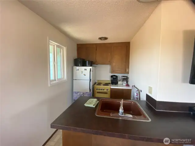 Kitchenette in game/rec room