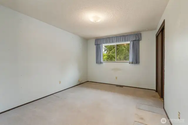 Third bedroom on Main level.