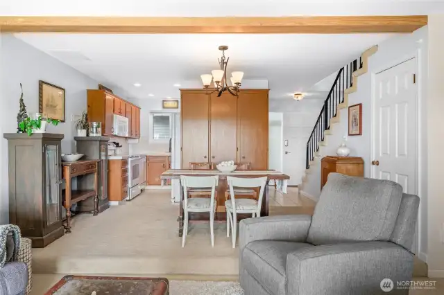open living room
