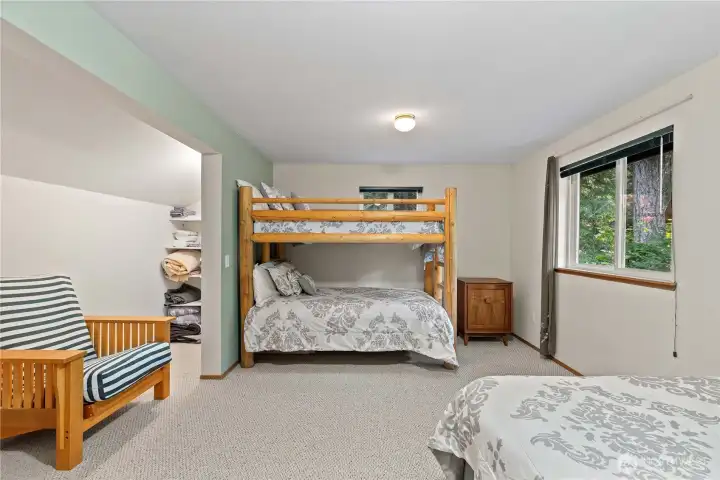 Upstairs Expanded  Large Bedroom #2