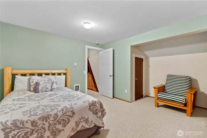 Upstairs Expanded  Large Bedroom #2