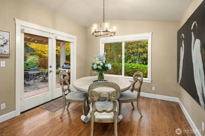 Dedicated dining room