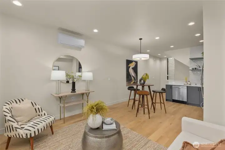 This open layout invites effortless living — flow from kitchen to living room in a space designed for connection and comfort.