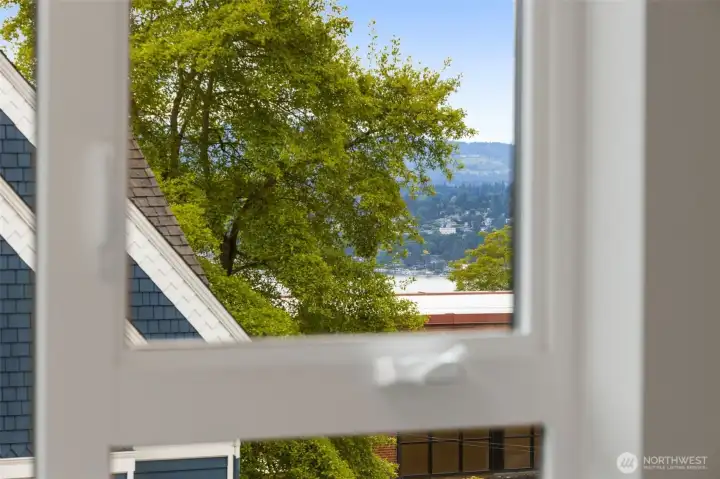 Enjoy privacy and peaceful treetop views as you relax above it all.