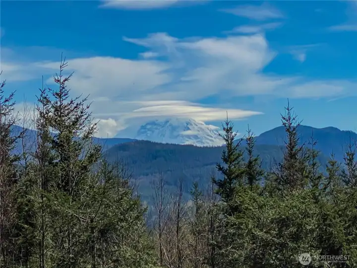 Stunning views of Mt. Rainier and the surrounding foothills create a breathtaking backdrop for this 10-acre Ravensdale retreat. Experience peaceful mornings, vibrant sunsets, and the beauty of Washington’s landscape right outside your door.