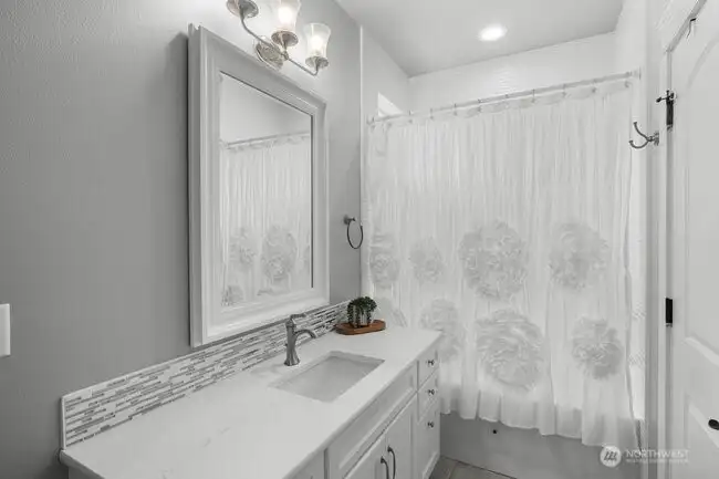 Full bath off bedroom  #2.