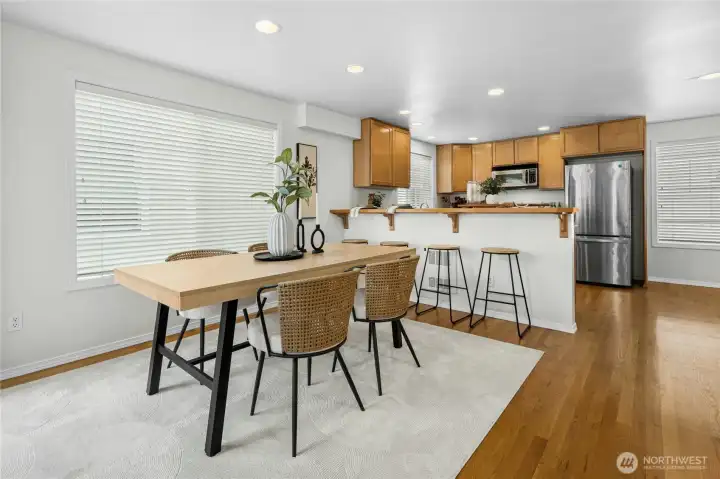 Tons of room for entertaining