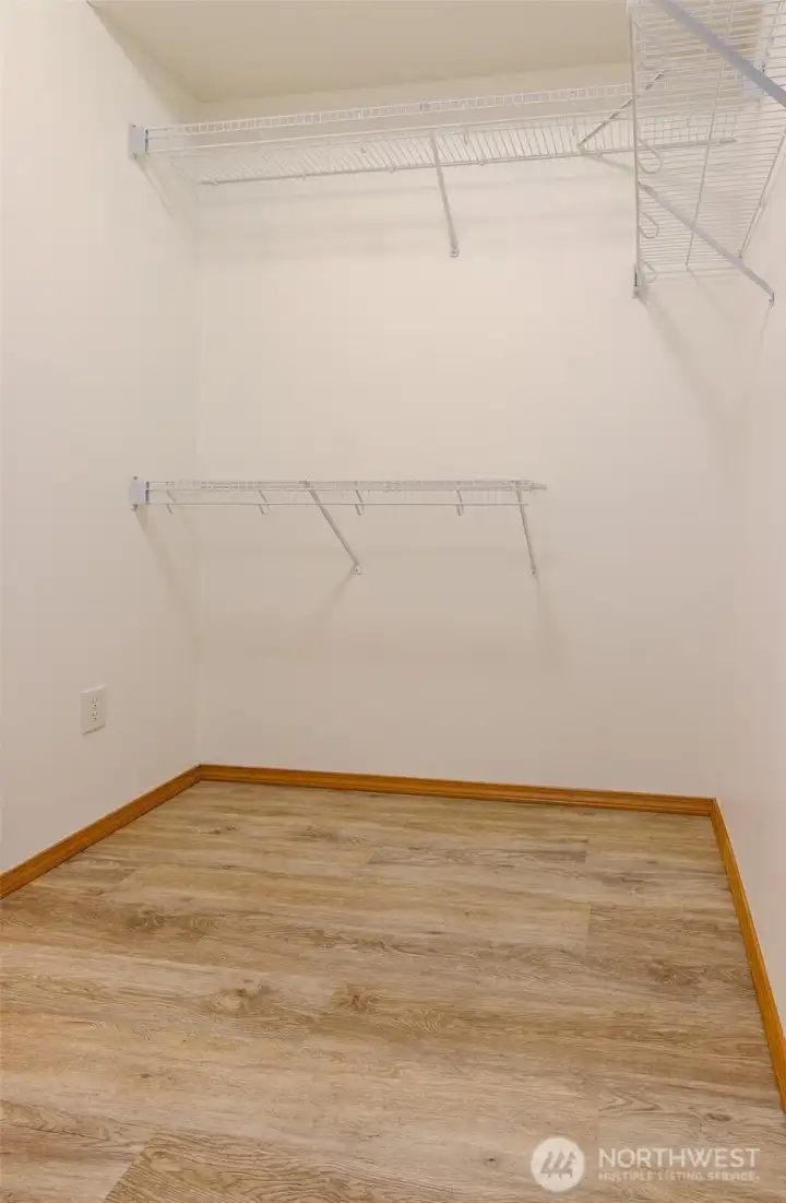 Plenty of room to store all of your clothing and shoes!