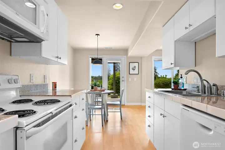 Lower level kitchen