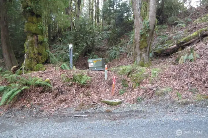 Power at base of driveway