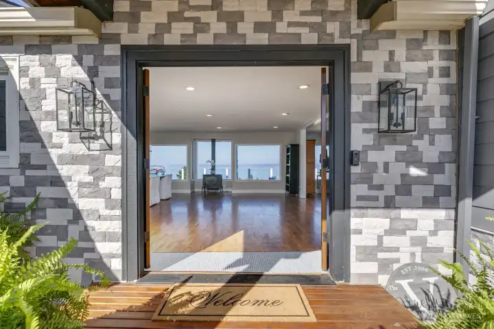 Entry with a view