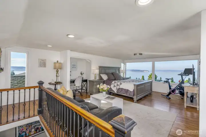 upstairs bedroom