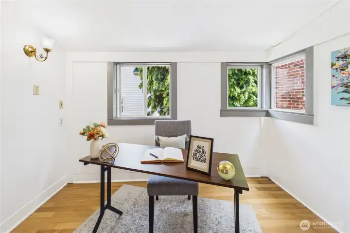 Dining room makes great office or Flex Space too