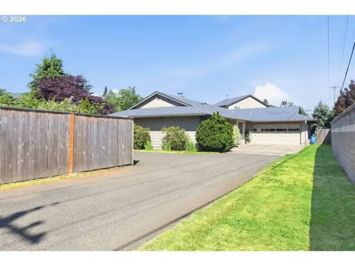 Driveway.
