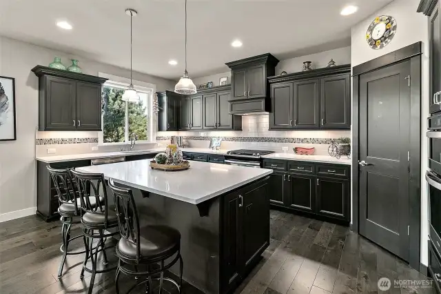 Kitchen Island with Eating Space