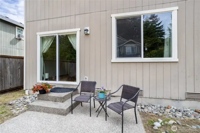 Patio off slider