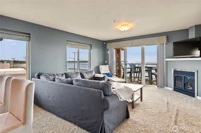 Living Room with Deck #2