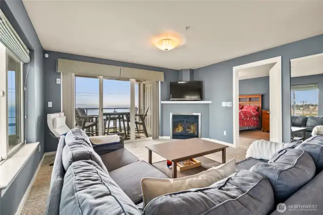 Living Room with Deck #2