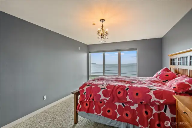Primary Bdrm with view