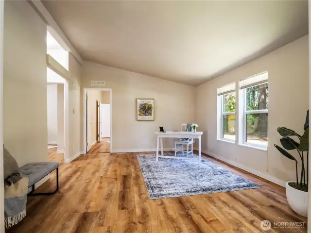 Use this flexible bonus space as an office, family room, play room, etc.